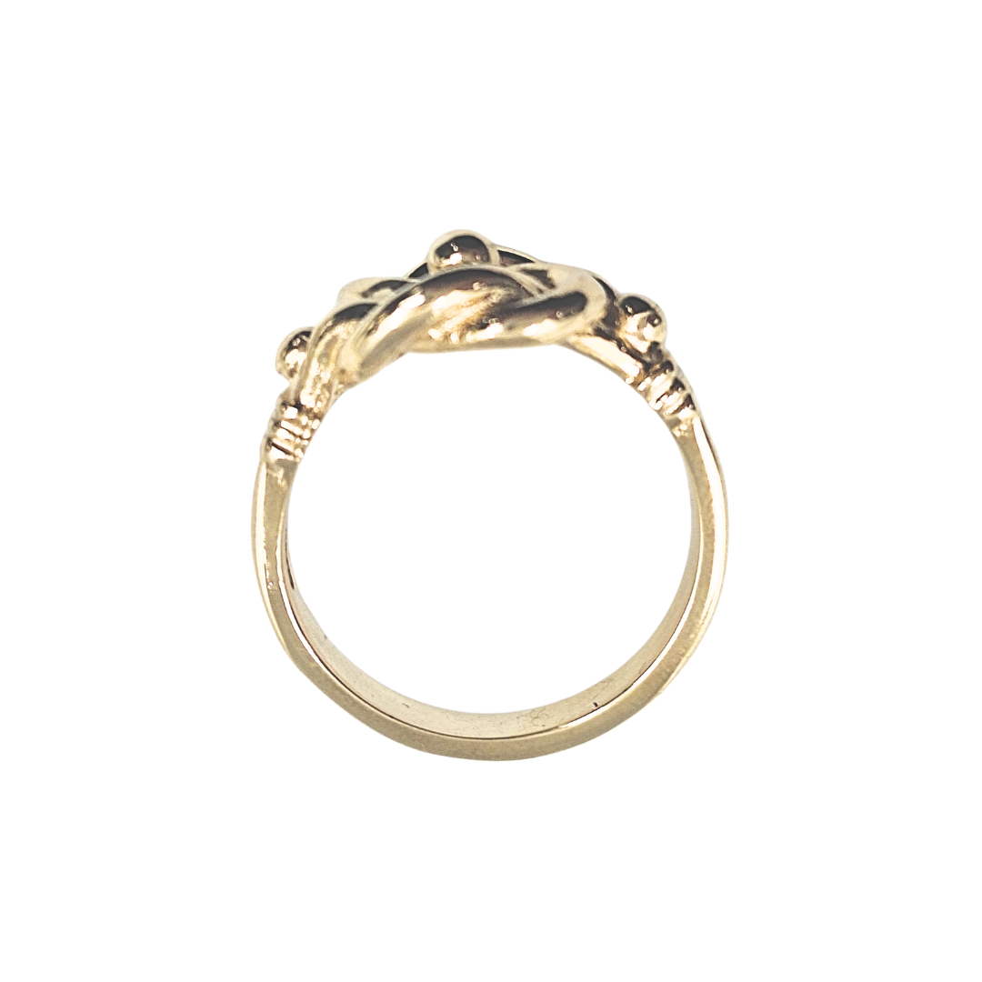 9ct Yellow Gold Knot Ring