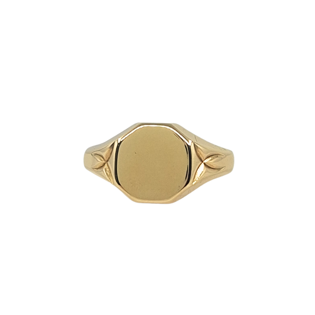 9ct Yellow Gold Signet Ring