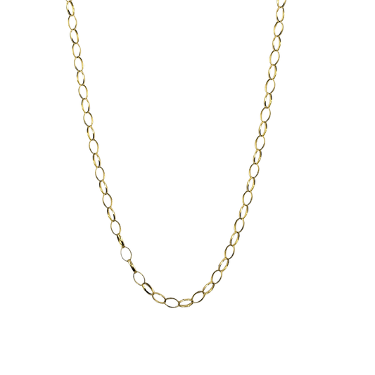 9ct Yellow Gold Belcher Chain 22"