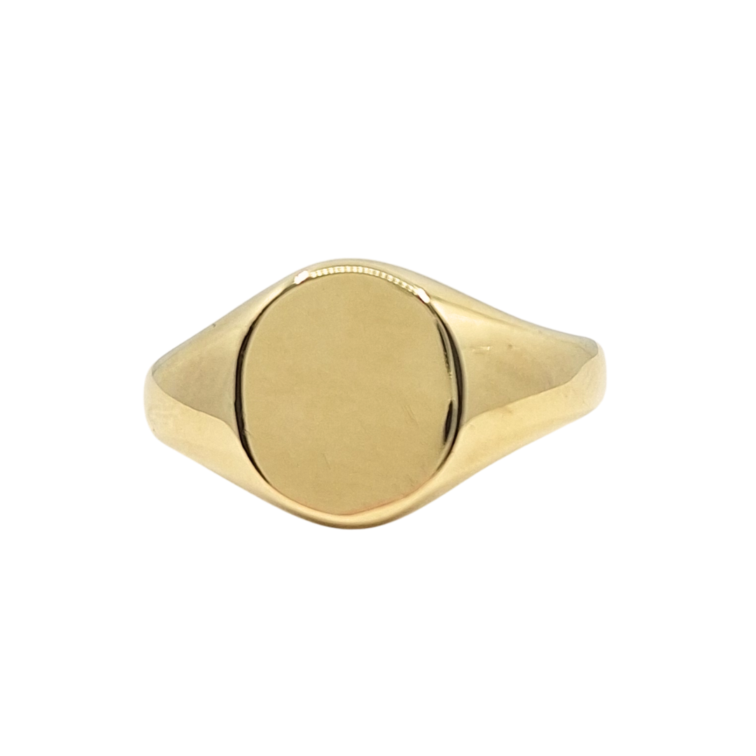 9ct Yellow Gold Signet Ring