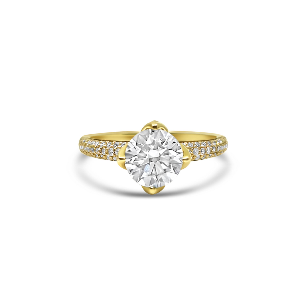 Yellow Gold & Ethical Diamond Ring 1.00ct – Blackwell Jewellers