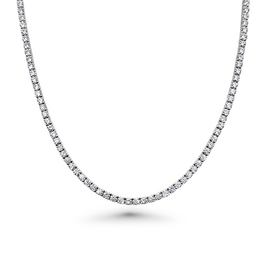 White Gold & Ethical Diamond Necklace 18.50ct