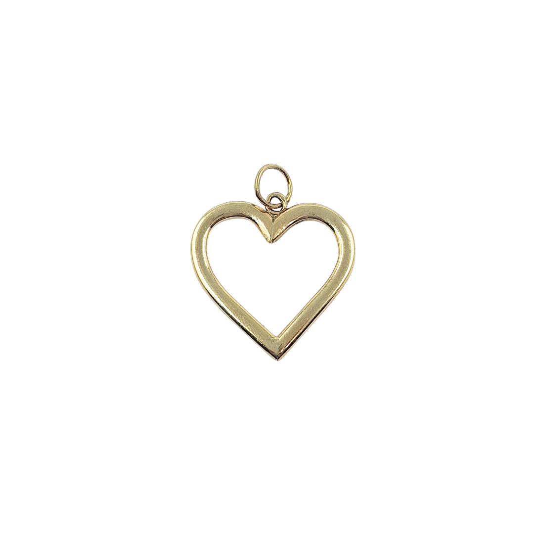 9ct Yellow Gold Heart Pendant