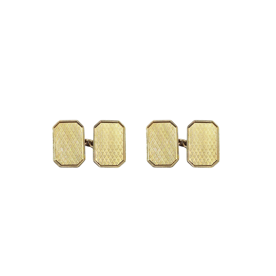 9ct Yellow Gold Cufflinks