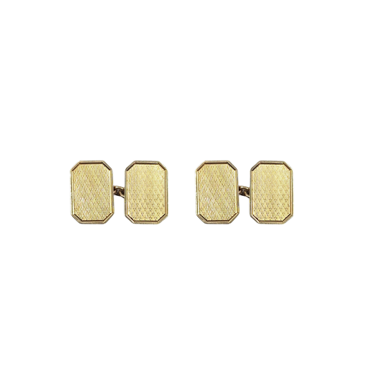 9ct Yellow Gold Cufflinks