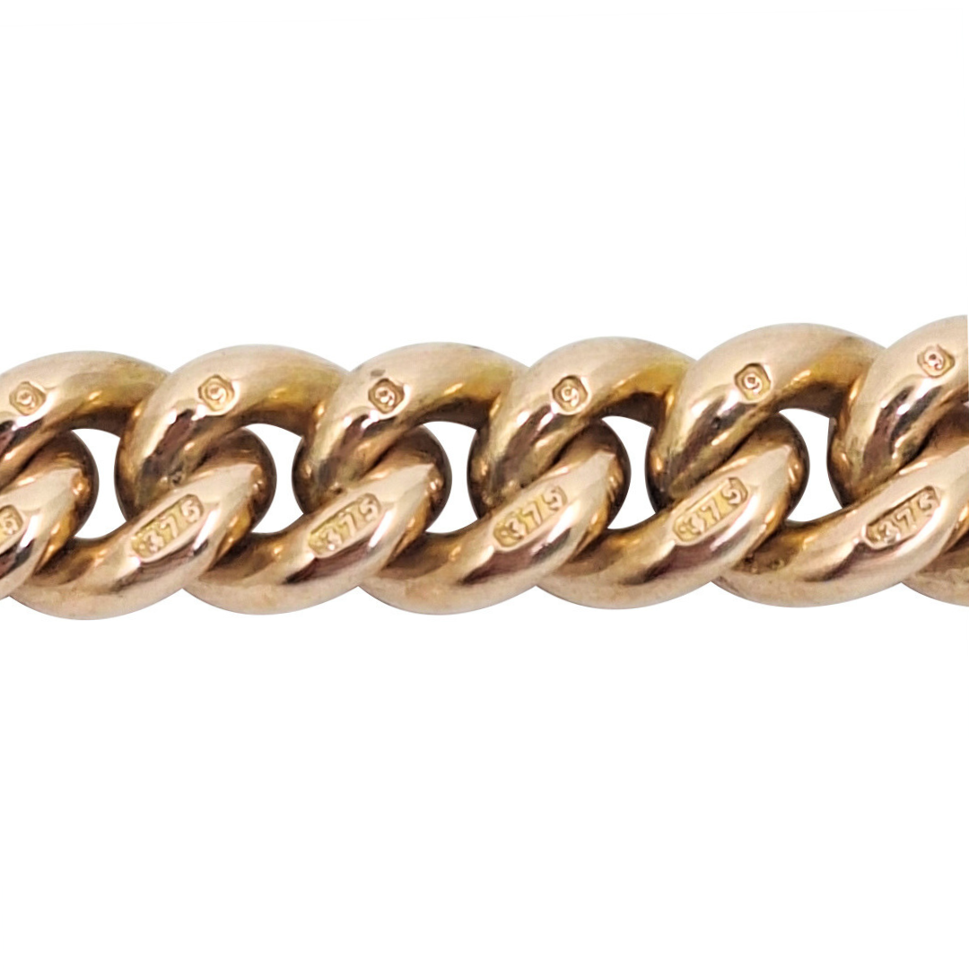 9ct Yellow Gold Albert Bracelet