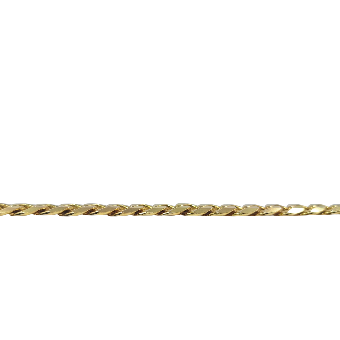 9ct Yellow Gold Curb Bracelet 8.5"