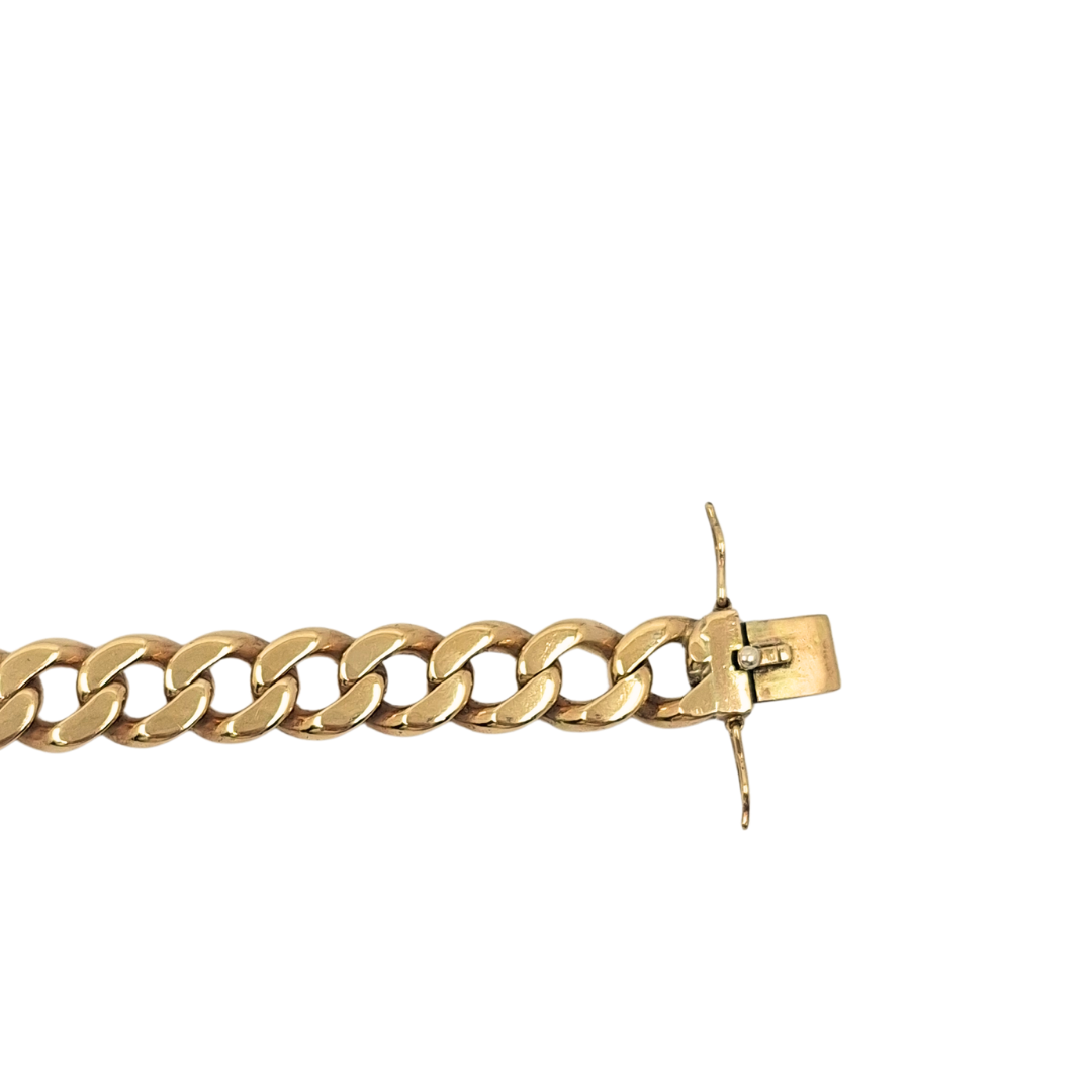 9ct Yellow Gold Curb Bracelet