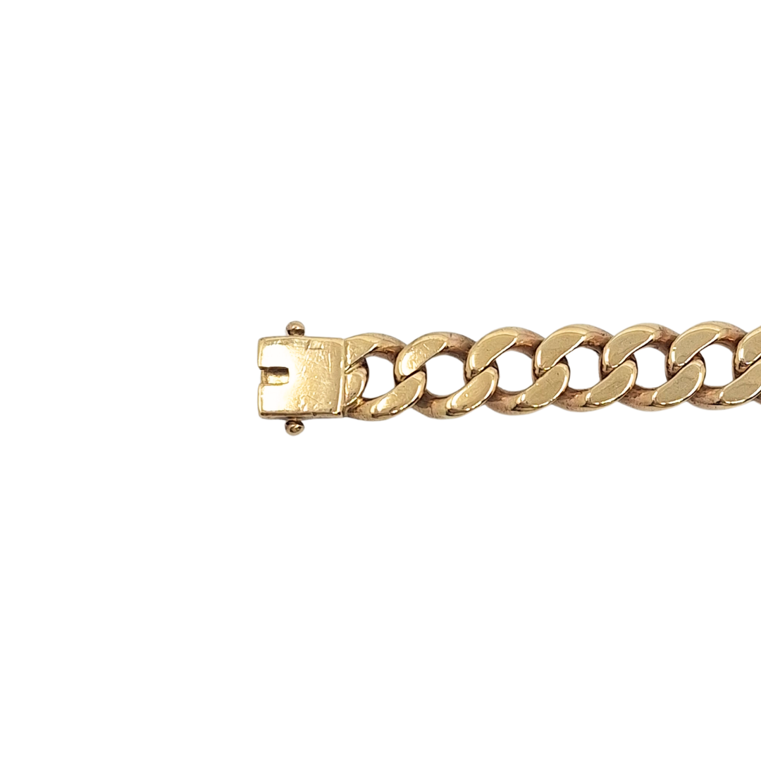 9ct Yellow Gold Curb Bracelet