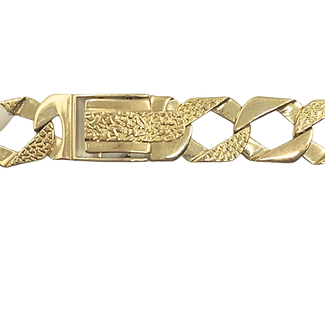 9ct Yellow Gold Chaps Chain 24"