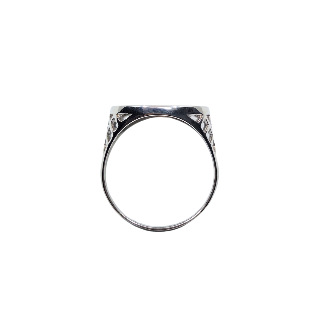 Silver St George Ring