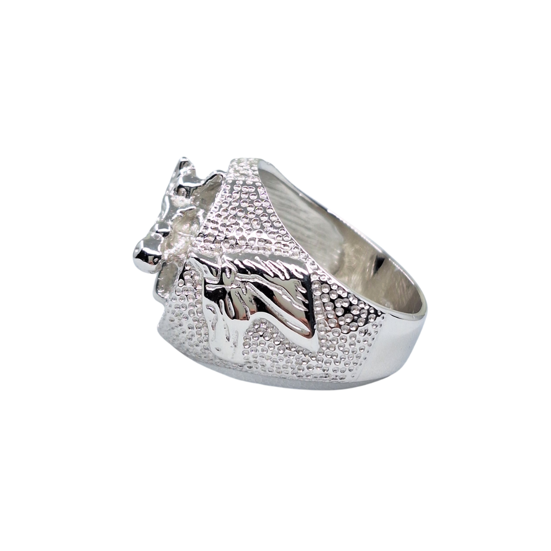 Silver Horsehead Ring