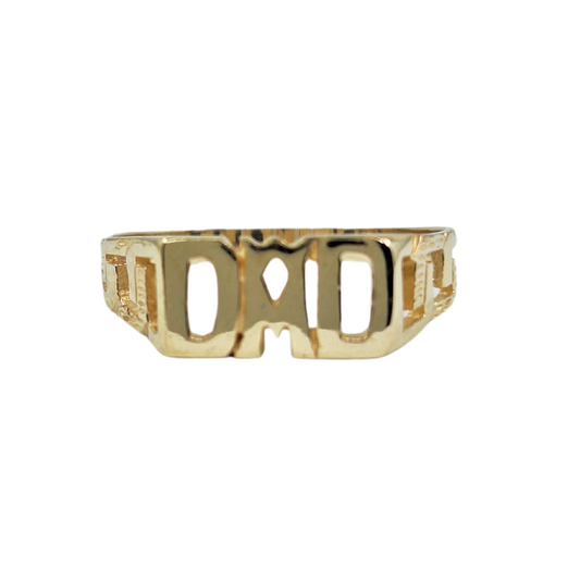 9ct Yellow Gold Dad Ring