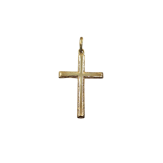 9ct Yellow Gold Cross Pendant