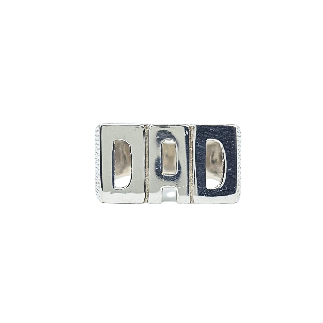 Silver Dad Ring