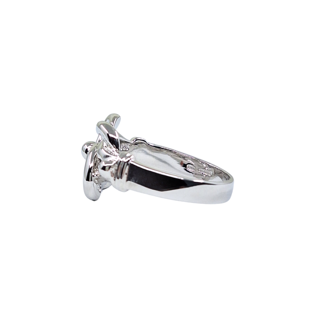 Silver Knot Ring