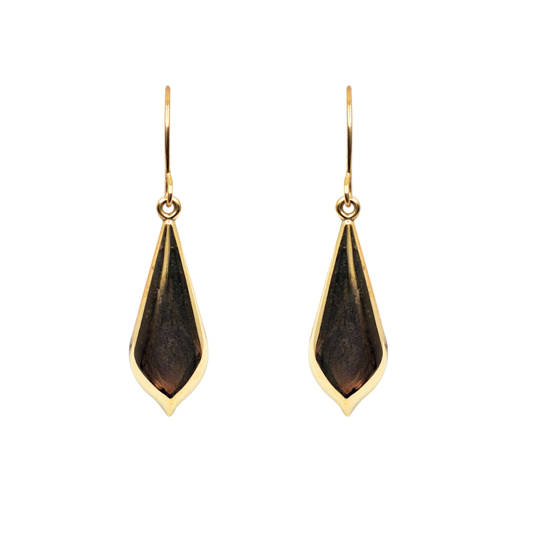 9ct Yellow Gold Fancy Drop Earrings