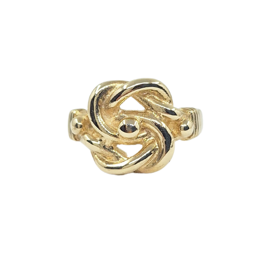 9ct Yellow Gold Knot Ring