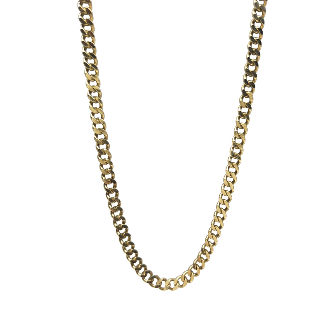 9ct Yellow Gold Curb Chain