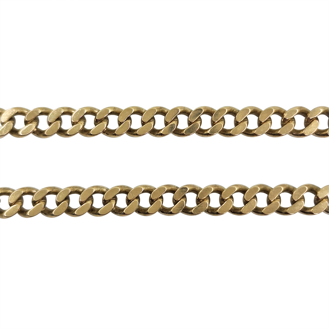 9ct Yellow Gold Curb Chain