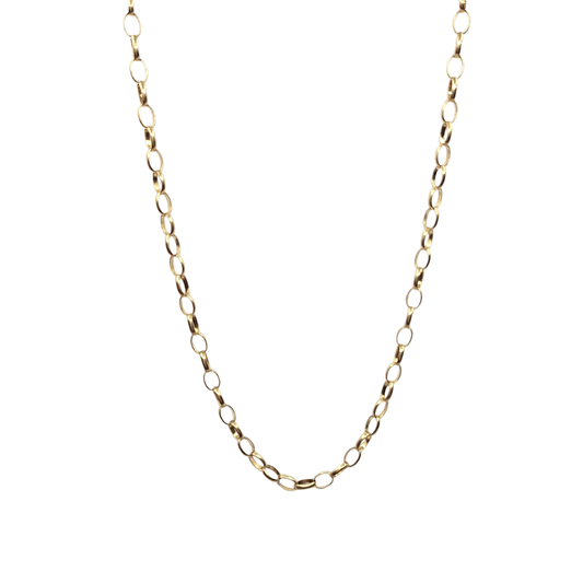 9ct Yellow Gold Belcher Chain 22"