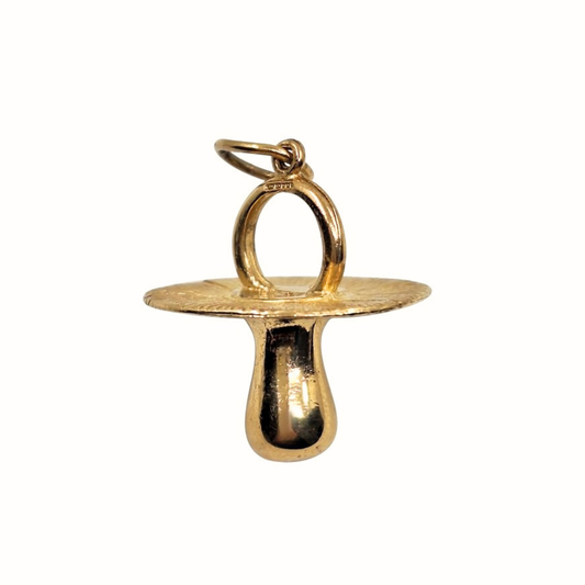 9ct Yellow Gold Solid Dummy Pendant