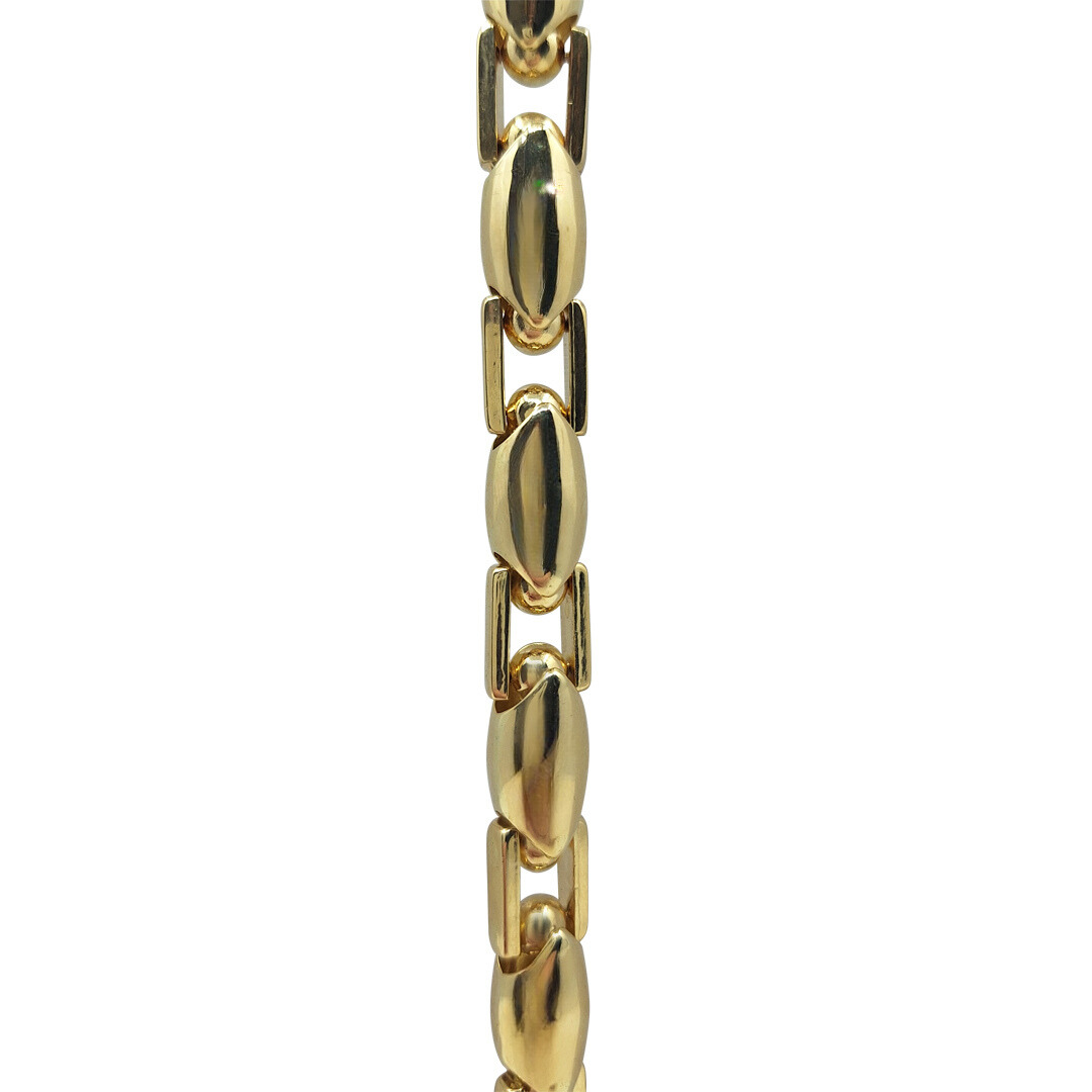 14ct Yellow Gold Fancy Heavy Link Chain 26"