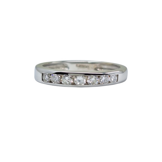 18ct White Gold Diamond Eternity Ring