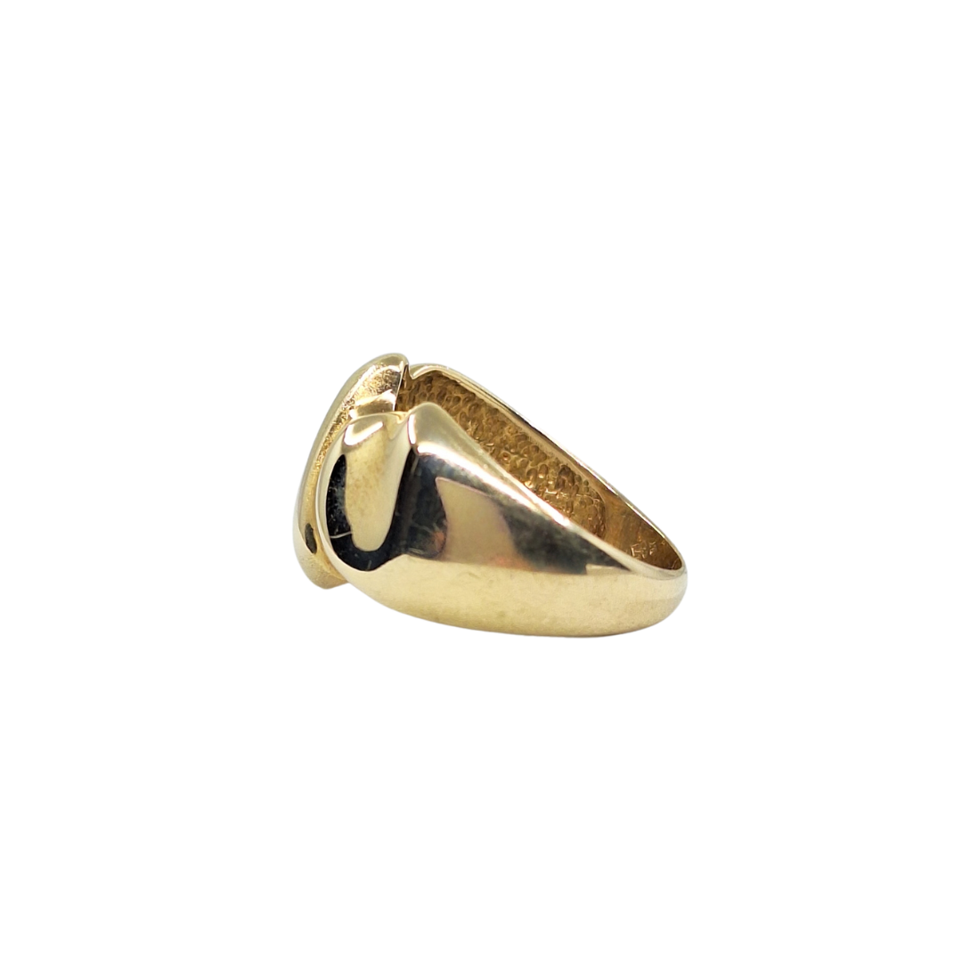 14ct Yellow Gold Fancy Band Ring