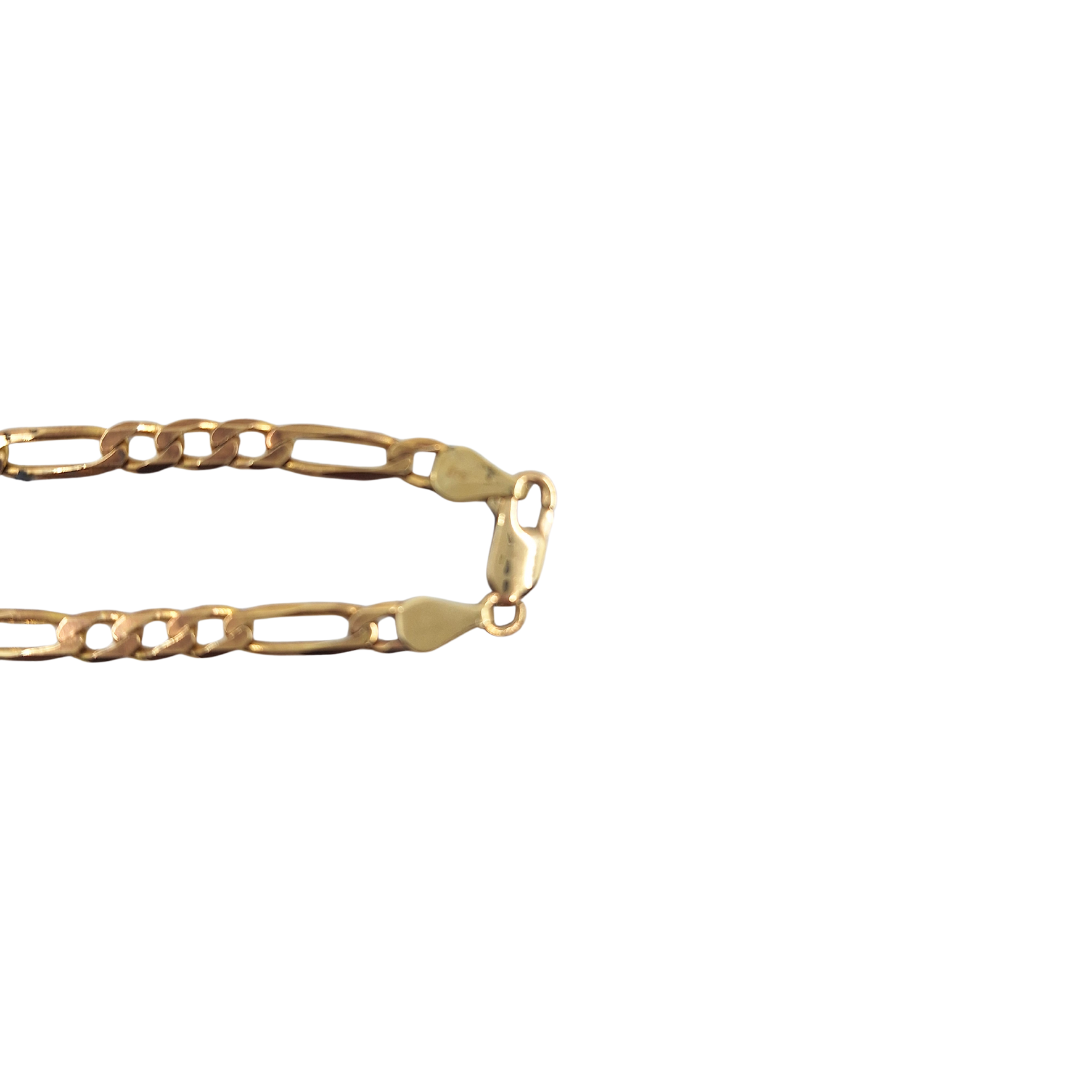 9ct Yellow Gold Figaro Chain 20"