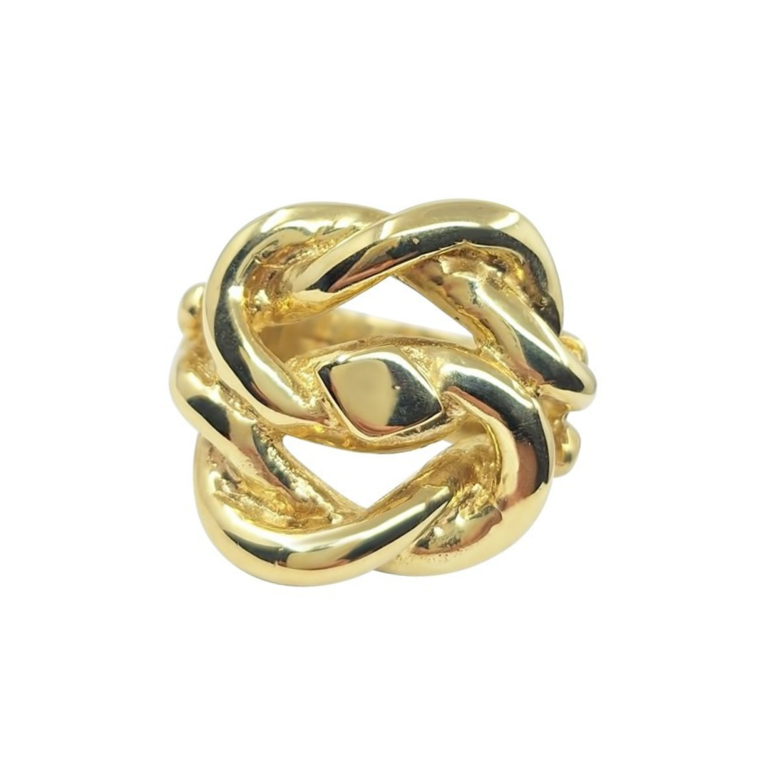 9ct Yellow Gold Knot Ring