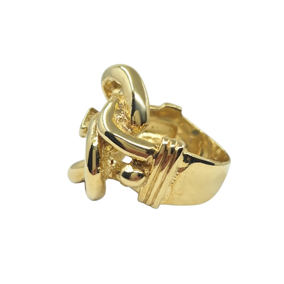 9ct Yellow Gold Knot Ring