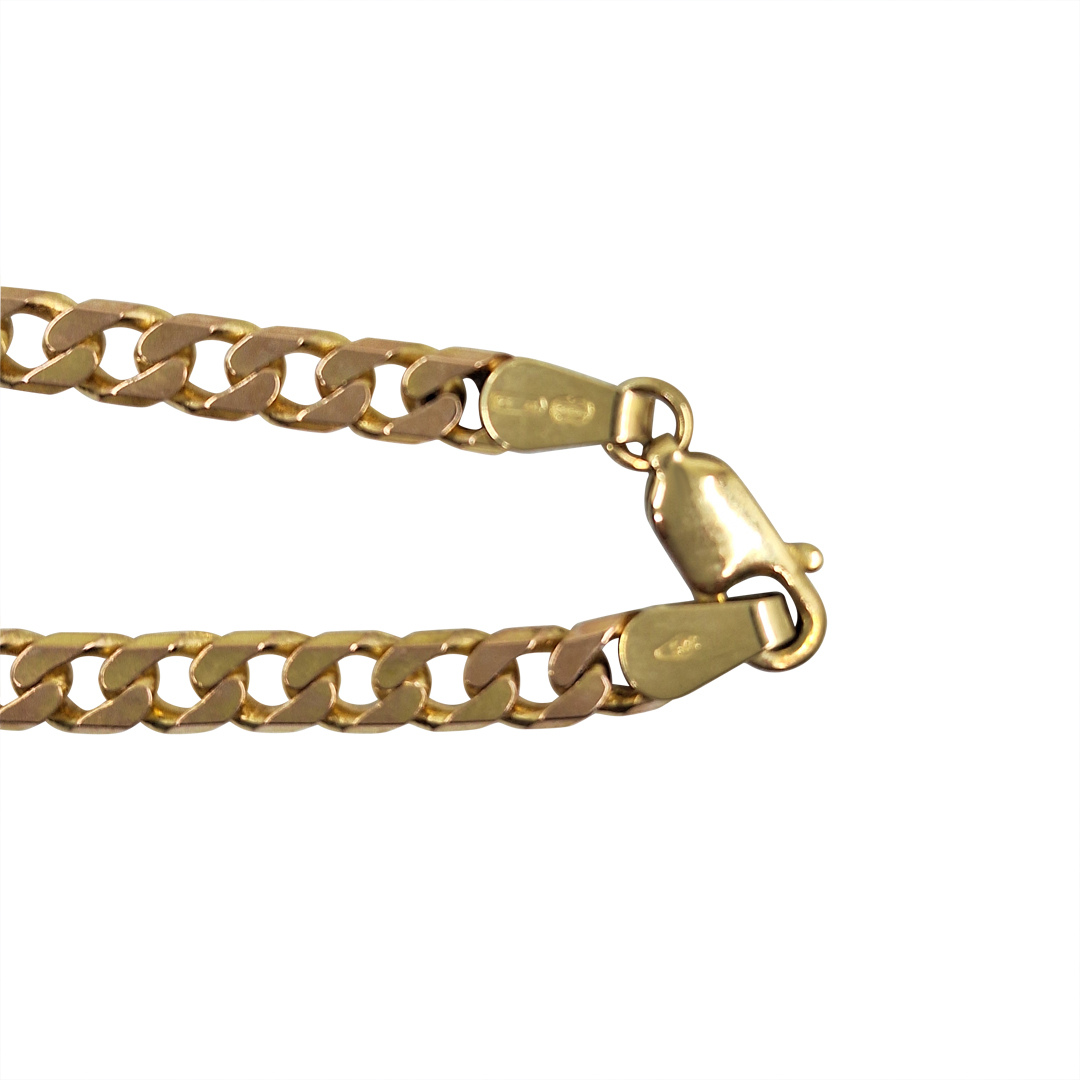 9ct Yellow Gold Curb Chain 20"