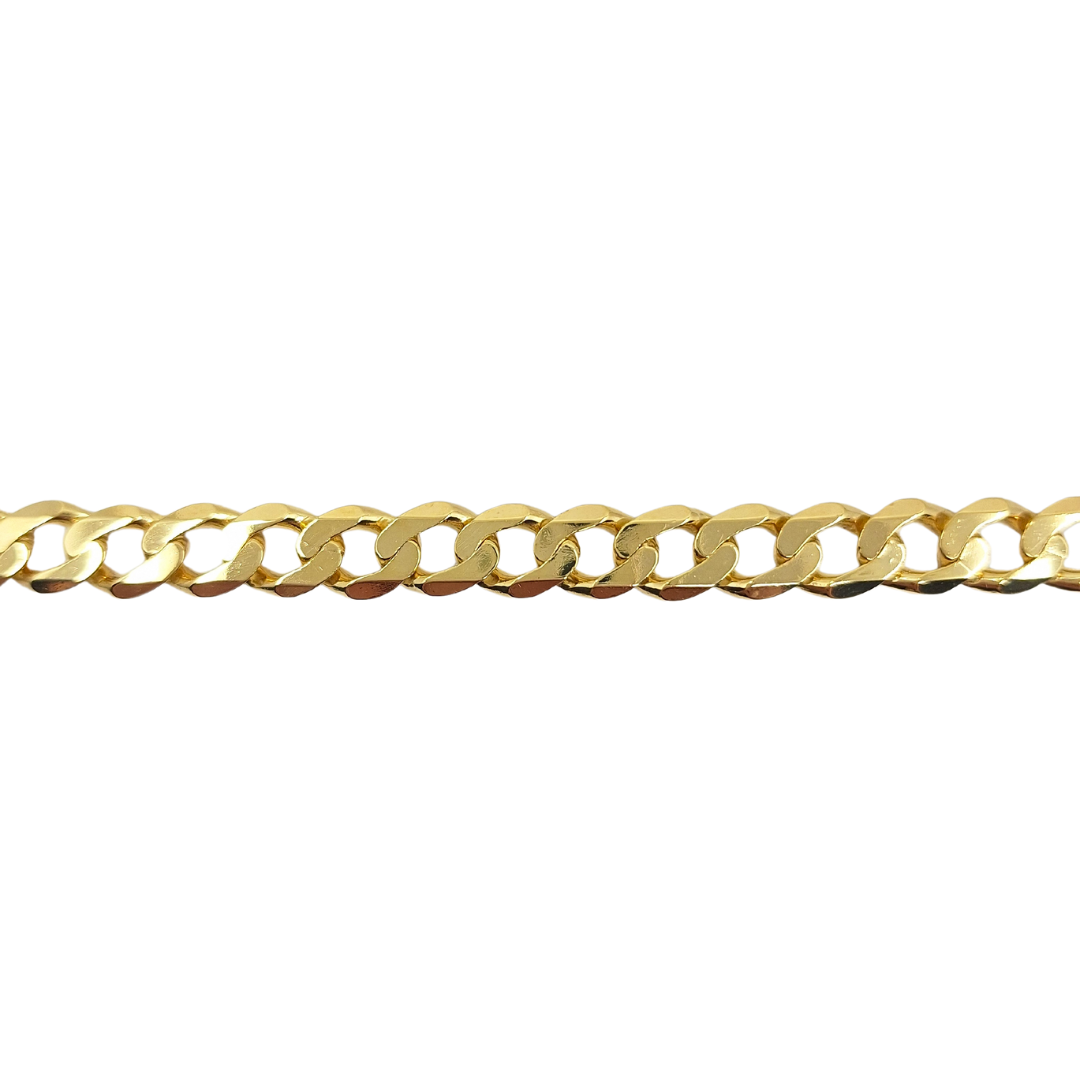 9ct Yellow Gold Curb Bracelet