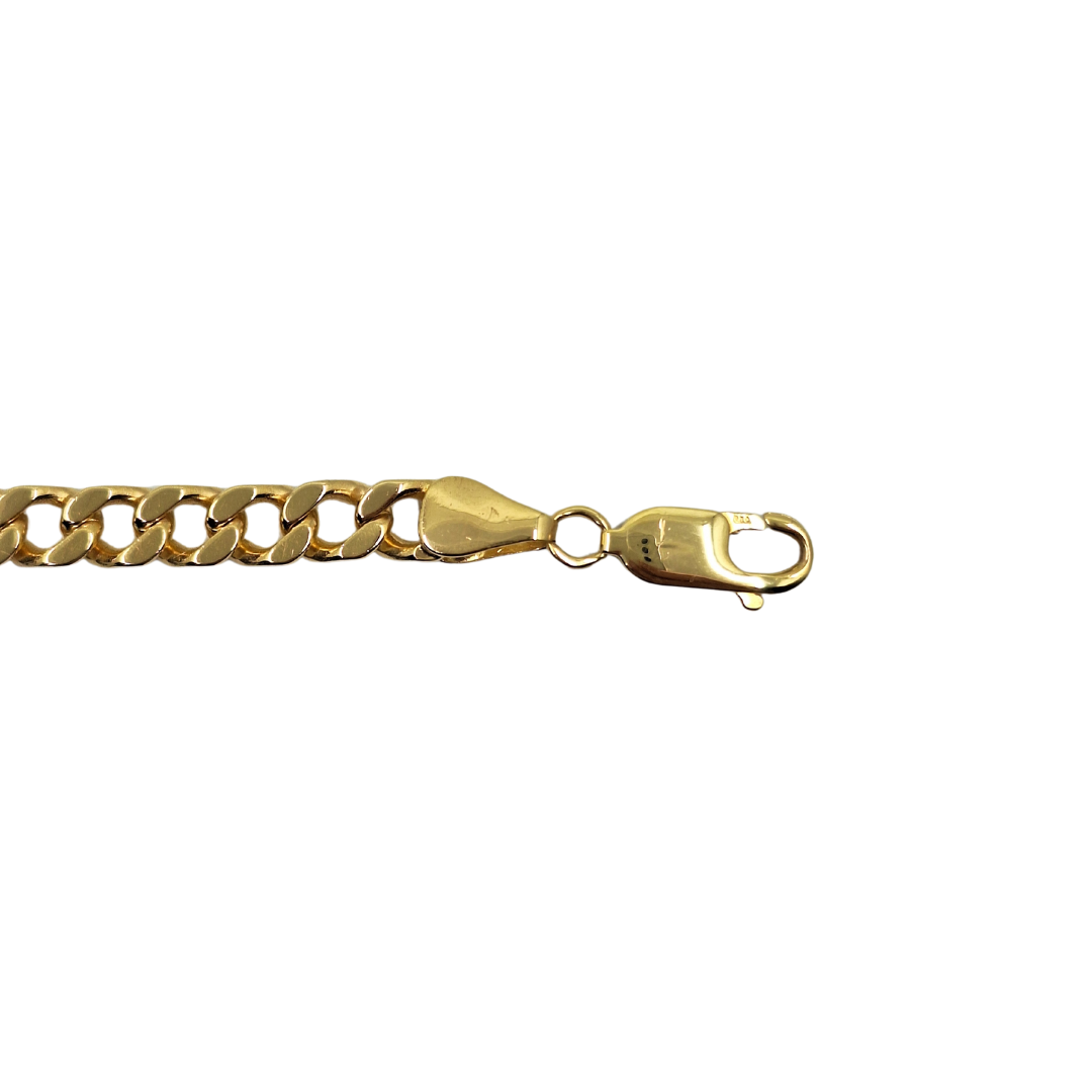 9ct Yellow Gold Curb Bracelet