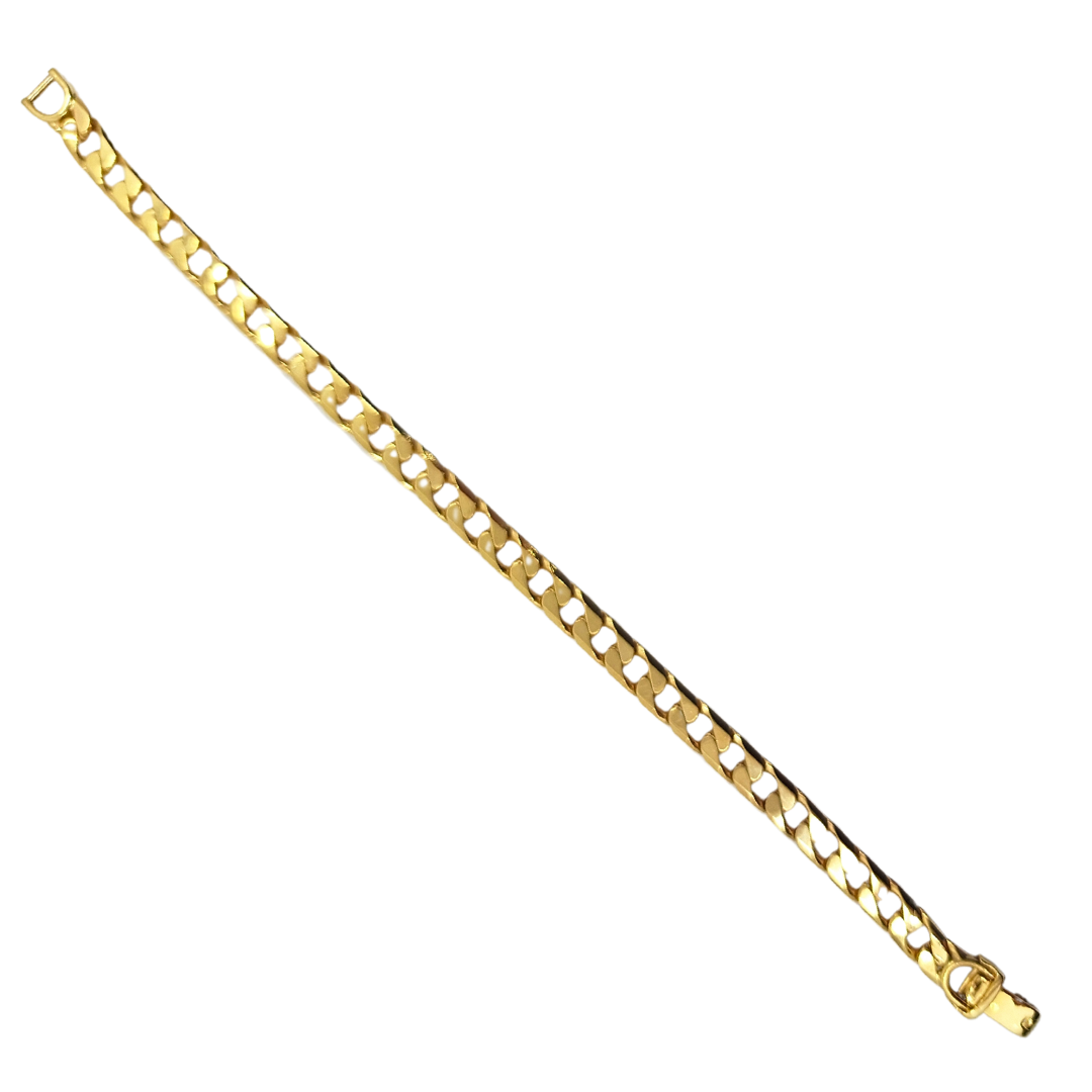 9ct Yellow Gold Curb Bracelet