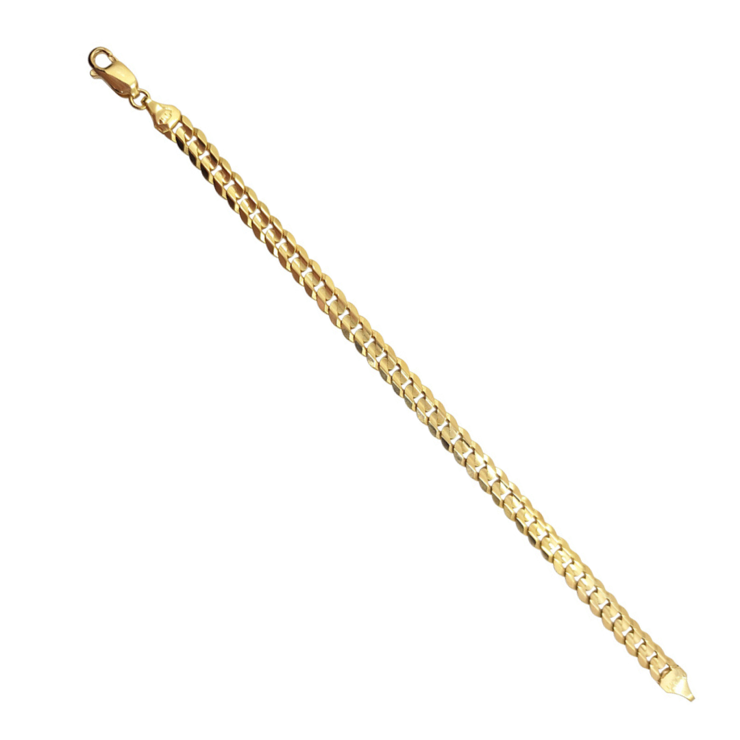 9ct Yellow Gold Curb Bracelet