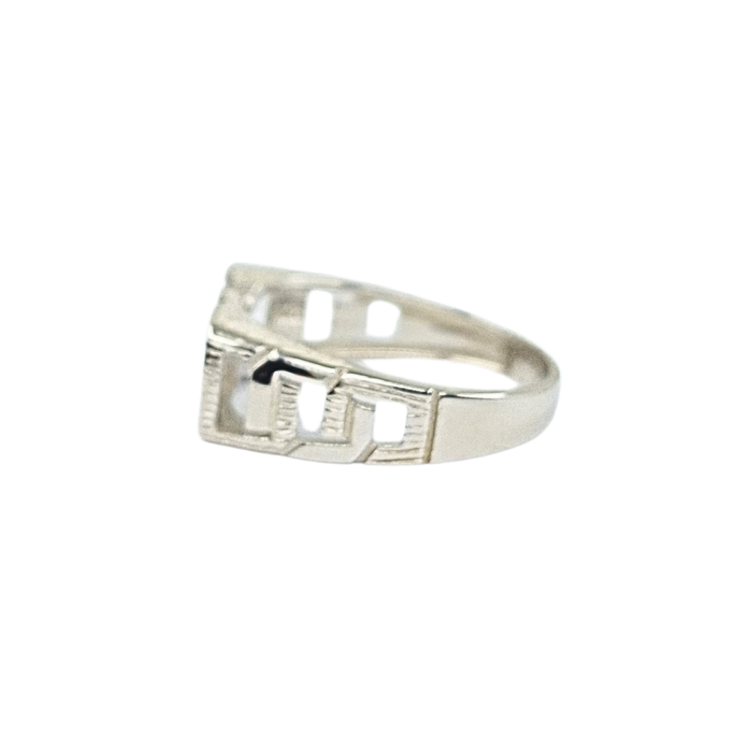 Silver Dad Ring