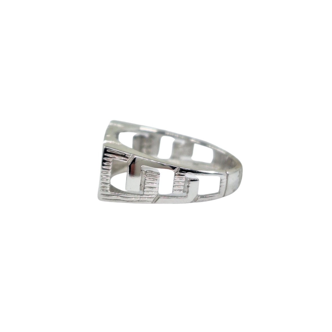 Silver Plain Nan Ring