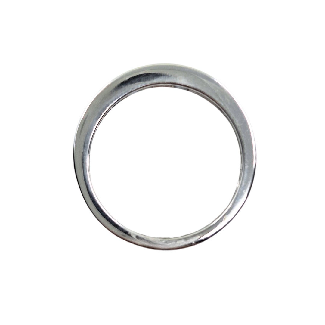 18ct White Gold Ruby & Diamond Eternity Ring