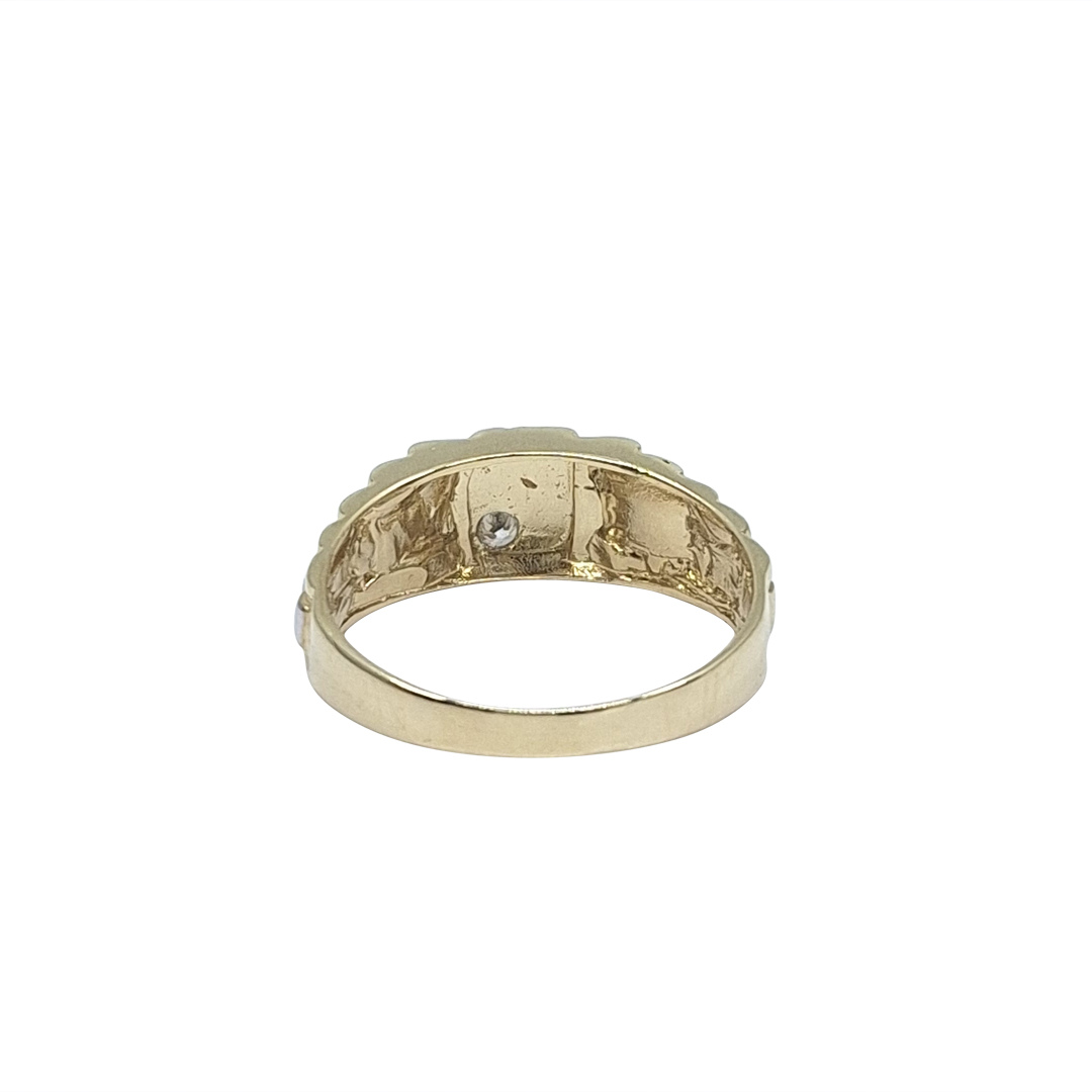 9ct Rolex Style Signet Ring