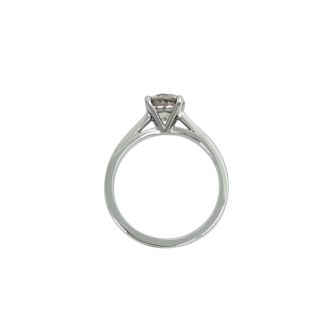 Platinum Diamond Solitaire Ring 1ct