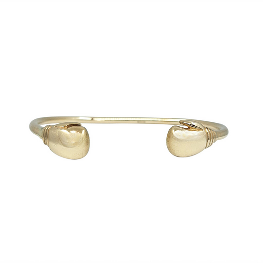 9ct Yellow Gold Gents Torque Bangle