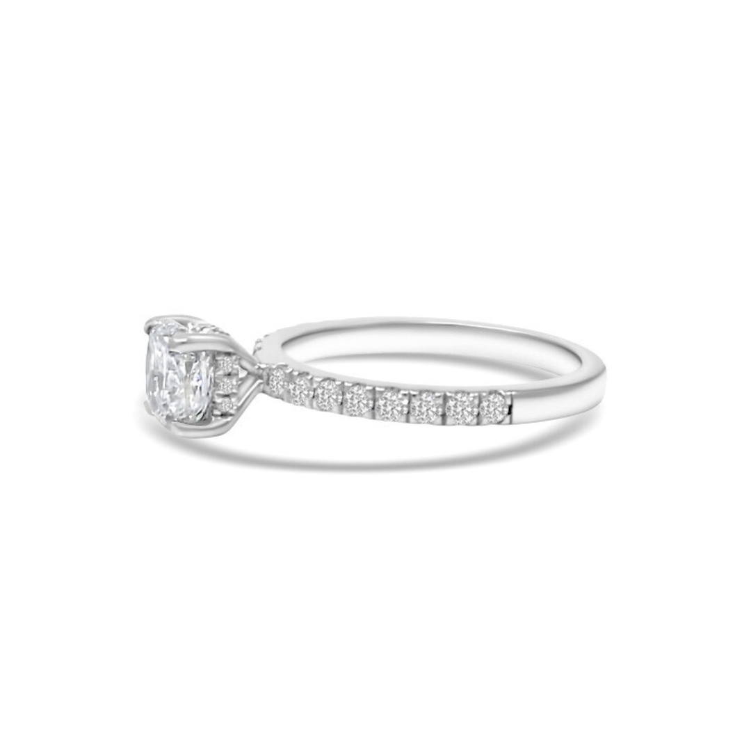 White Gold Ethical Diamond Ring 1.00ct
