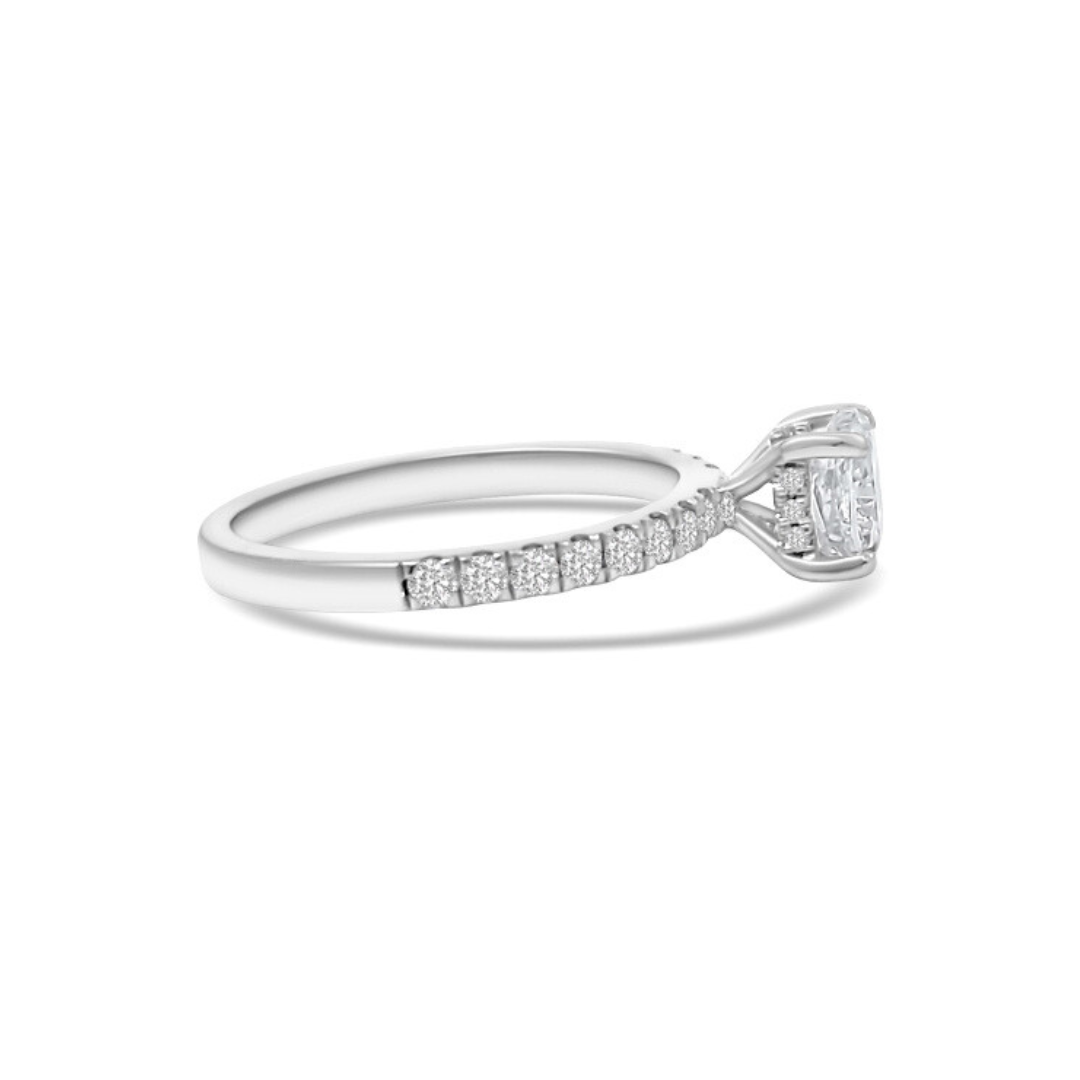 White Gold Ethical Diamond Ring 1.00ct