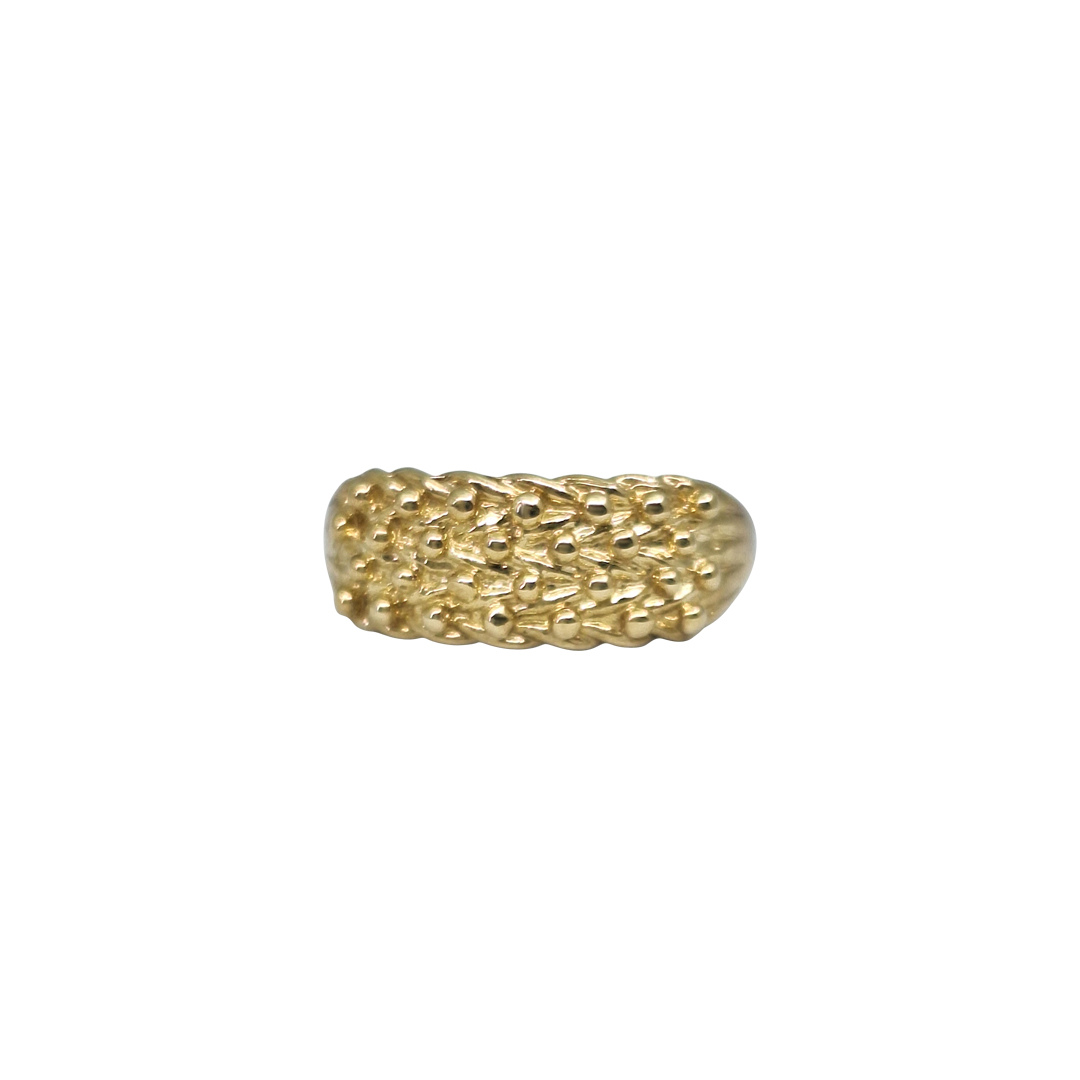 9ct Yellow Gold Keeper Ring