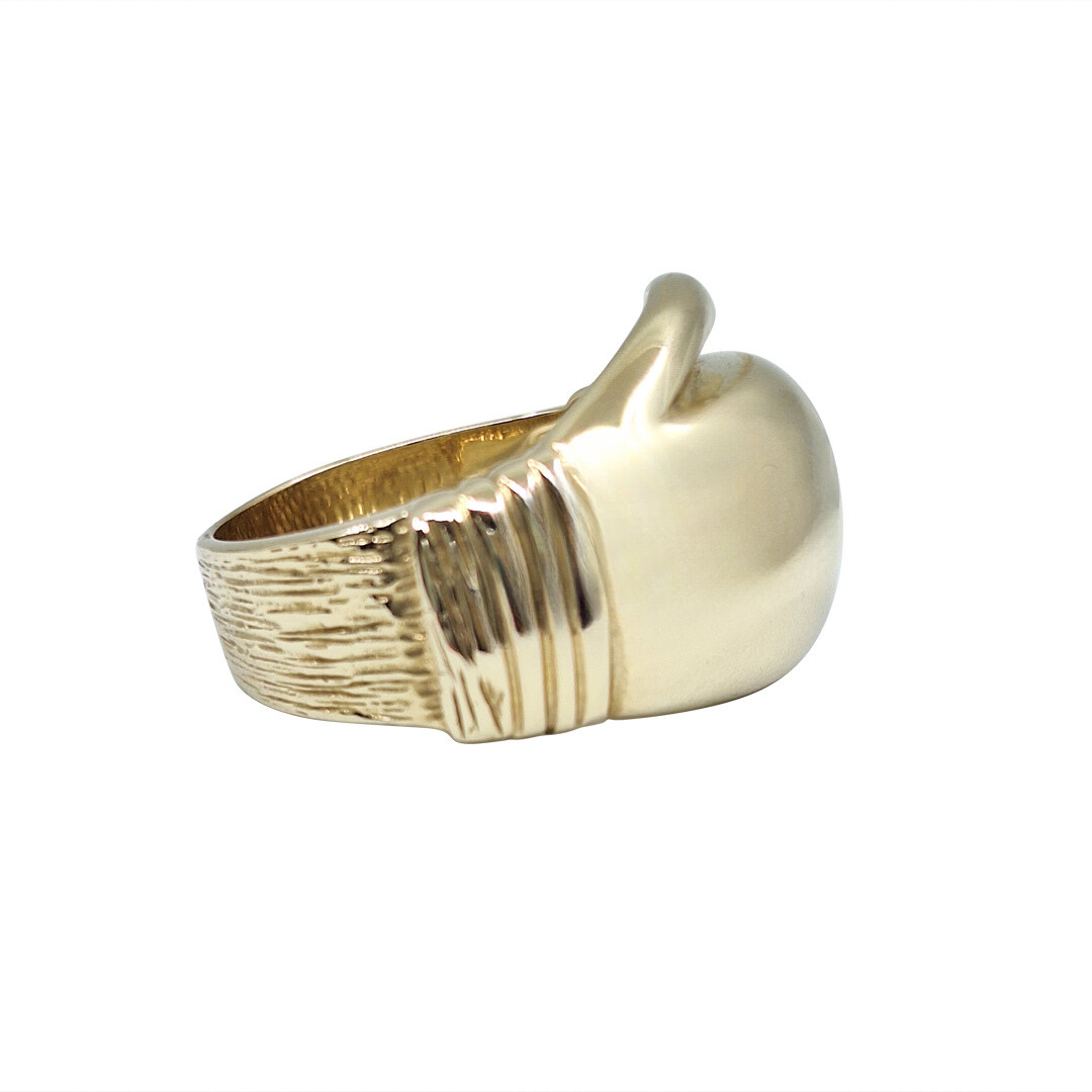 9ct Yellow Gold Boxing Glove Ring