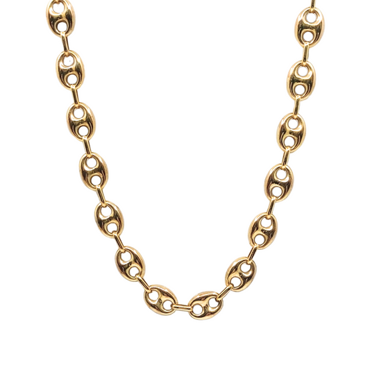 9ct Gold Marine Link Chain