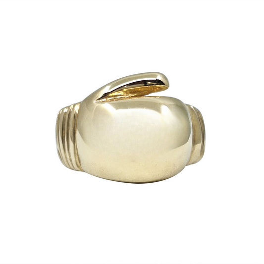 9ct Yellow Gold Boxing Glove Ring