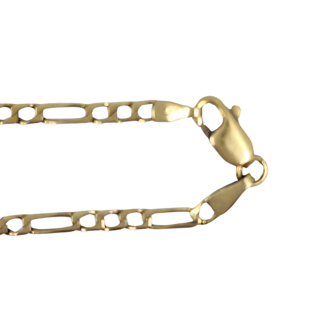 9ct Yellow Gold Figaro Chain 20"